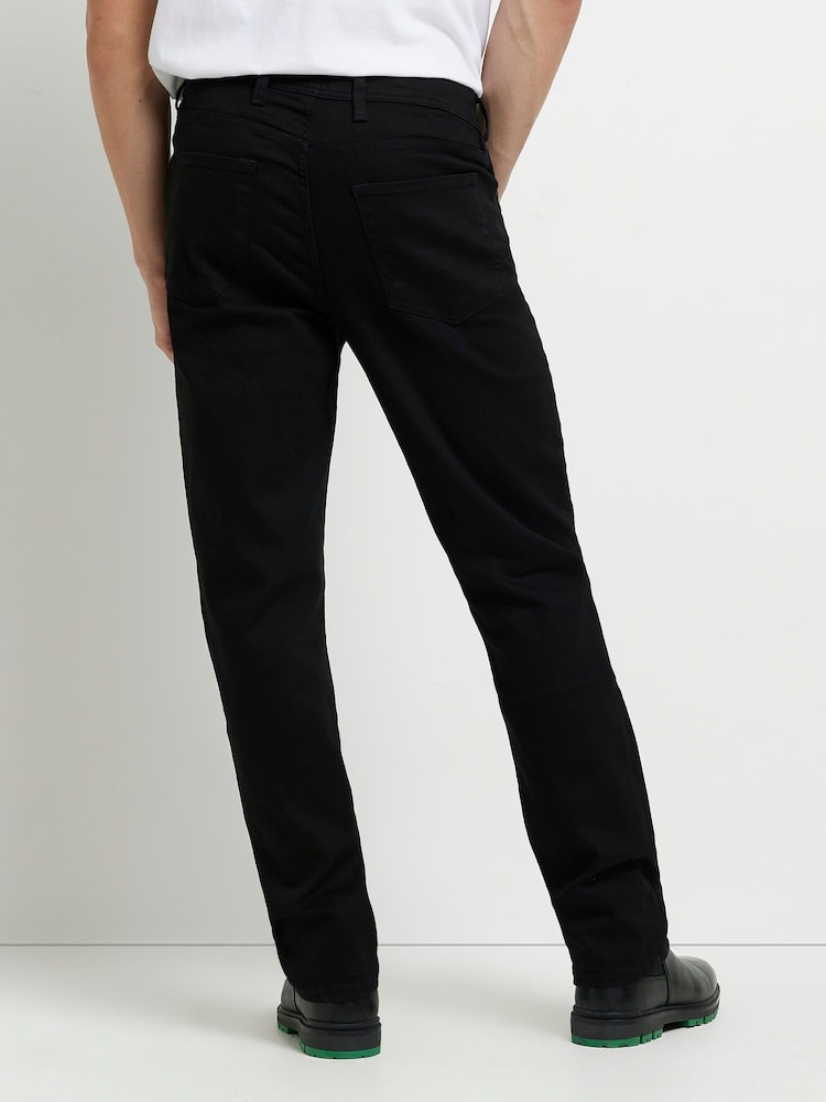 River Island Black Straight Jeans - Image 2 of 6
