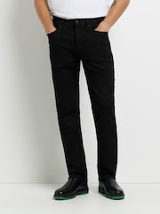 River Island Black Straight Jeans - Image 3 of 6