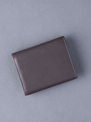 Lakeland Leather Brown Stitch Tri-Fold Wallet - Image 2 of 5
