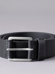 Lakeland Leather Black Braithwaite Leather Belt - Image 2 of 3