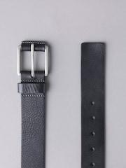Lakeland Leather Black Braithwaite Leather Belt - Image 3 of 3