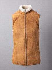 Lakeland Leather Grange Classic Sheepskin Gilet - Image 4 of 6