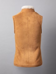 Lakeland Leather Grange Classic Sheepskin Gilet - Image 5 of 6