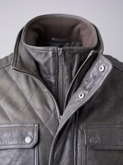 Lakeland Leather Brown Rusland Leather Jacket - Image 5 of 6