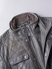 Lakeland Leather Brown Rusland Leather Jacket - Image 6 of 6