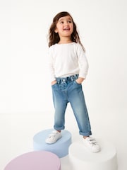 Denim Mid Wash Mom Jeans (3mths-7yrs) - Image 2 of 8