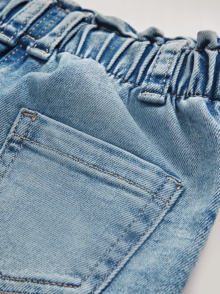 Denim Mid Wash Mom Jeans (3mths-7yrs) - Image 7 of 8