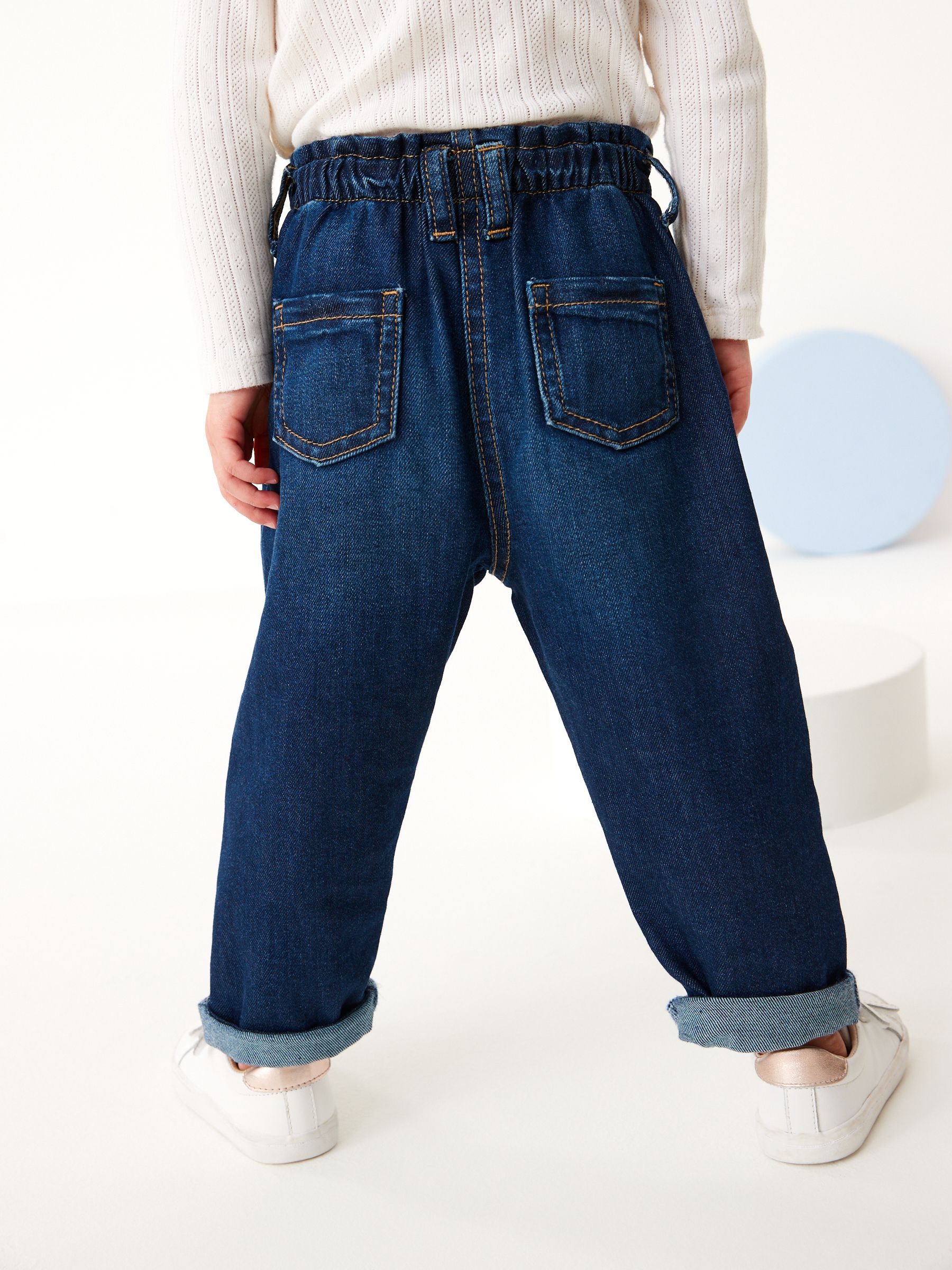 Buy Denim Dark Wash Mom Jeans (3mths-7yrs) from Next USA