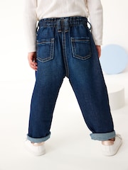 Denim Dark Wash Mom Jeans (3mths-7yrs) - Image 3 of 8