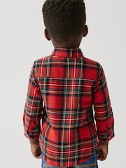 Red Long Sleeve Check Shirt (3mths-7yrs) - Image 3 of 8