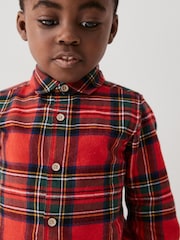 Red Long Sleeve Check Shirt (3mths-7yrs) - Image 5 of 8