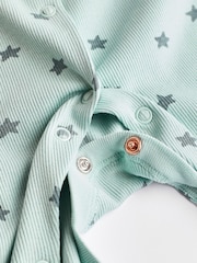 Neutral Baby Star Sleepsuits 4 Pack (0mths-3yrs) - Image 12 of 12