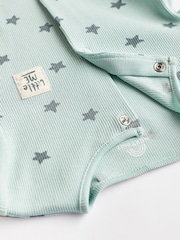 Neutral Baby Star Sleepsuits 4 Pack (0mths-3yrs) - Image 9 of 12