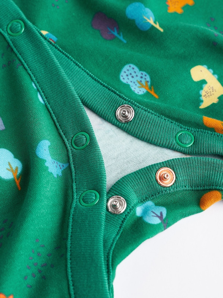 Bright Baby Cotton Sleepsuits 5 Pack (0mths-2yrs) - Image 6 of 8