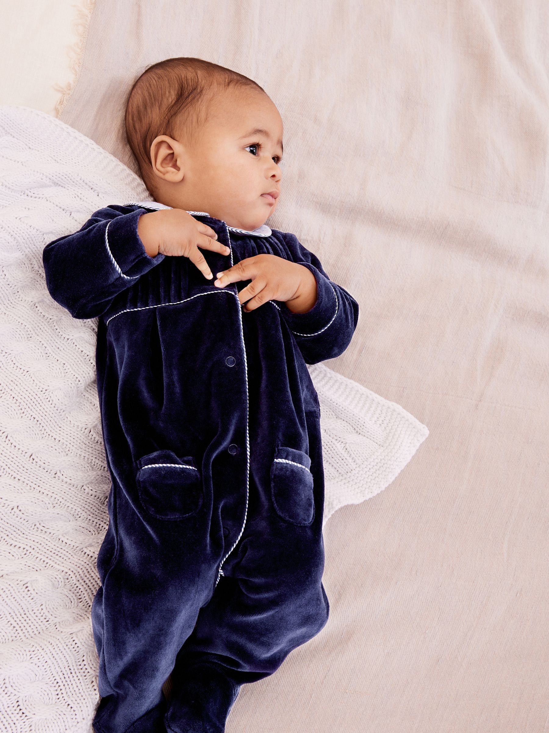 Baby velour jumpsuit clearance