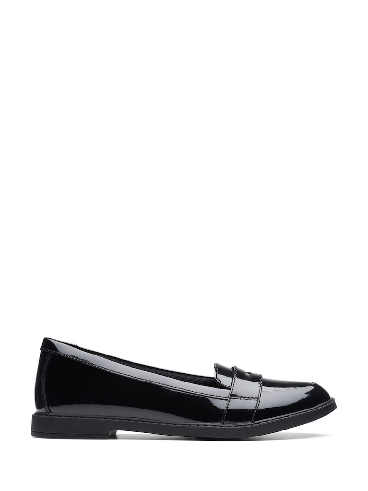 Mocassins vernis Clarks Scala multi-fit - Image 1 de 7
