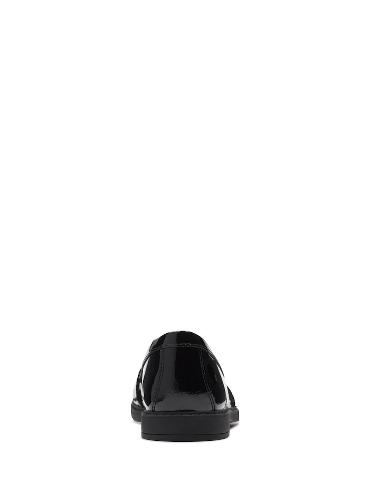 Clarks – Multi Fit Scala – Lack-Slipper für die Schule - Image 6 of 7