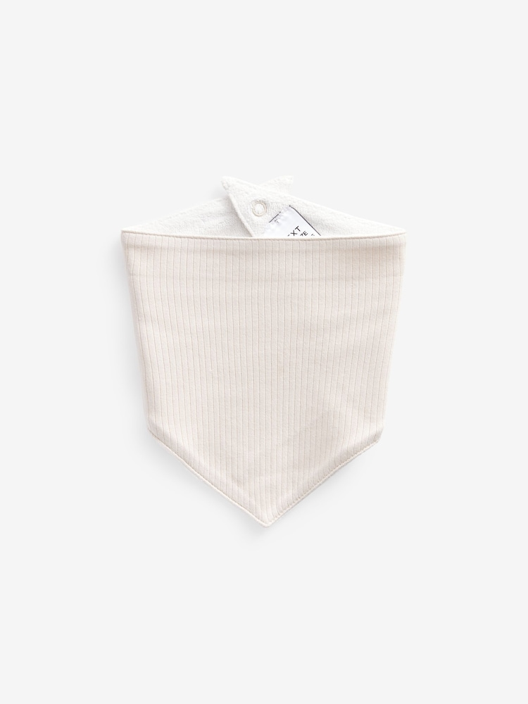 Peachy Pink 3 Pack Baby Bibs - Image 2 of 4