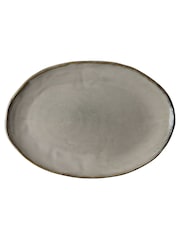 Dutch Rose Cream Oval Dish 40x28cm - Image 2 of 3