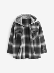 Monochrome Hooded Overshirt (3-16yrs) - Image 1 of 3