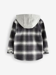 Monochrome Hooded Overshirt (3-16yrs) - Image 2 of 3