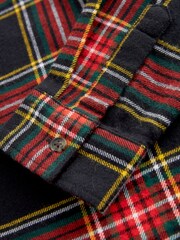 Black Long Sleeve Check Shirt (3-16yrs) - Image 4 of 4