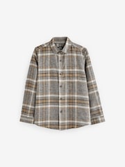 Grey Long Sleeve Check Shirt (3-16yrs) - Image 5 of 6