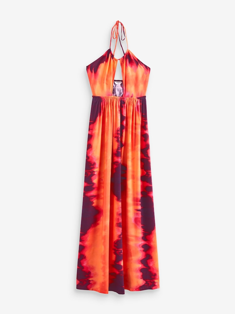 Myleene Klass Halter Cut Out Maxi Dress - Image 5 of 5