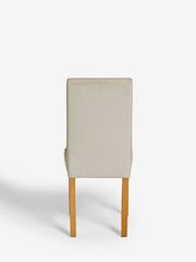 Set of 2 Tweedy Chenille Oyster Milford Dining Chairs - Image 6 of 8