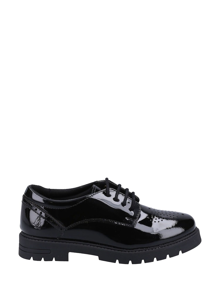 Hush Puppies Jayne Patent Senior Black School Shoes - Imagen 1 de 4 Hush Puppies Jayne Patent Senior Black School Shoes - Imagen 1 de 4