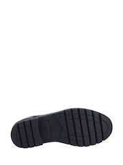 Hush Puppies Jayne Patent Senior Black School Shoes - Imagen 4 de 4