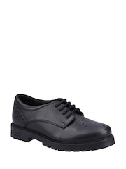 Zapatos escolares negros con cordones Jayne de Hush Puppies - Imagen 2 de 4