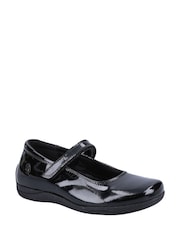 Hush Puppies Aria Junior Schuhe in Lackleder-Design, Schwarz - Bild 2 von 4