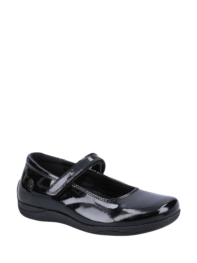 Hush Puppies Aria Junior Schuhe in Lackleder-Design, Schwarz - Bild 2 von 4
