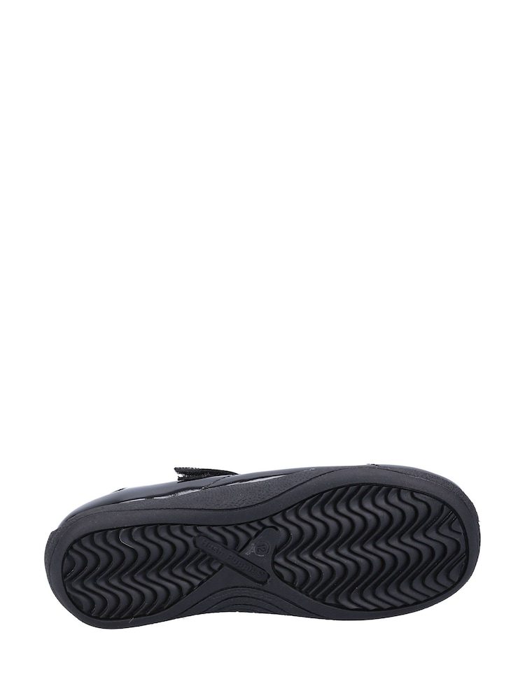 Hush Puppies Aria Junior Schuhe in Lackleder-Design, Schwarz - Bild 4 von 4
