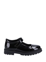 Hush Puppies Sabrina Patent Junior Black Patent Shoes - Image 1 of 4