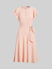 Lauren Ralph Lauren Pink Thandia Midi Dress - Image 6 of 6