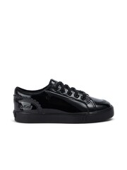 Kickers Junior Tovni Lo Bloom Patent Leather Black Shoes - Image 7 of 10