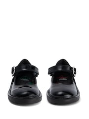 Kickers Black Infant Adlar MJ Bloom Patent Leather School Shoes - Image 4 of 6