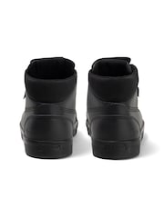 Kickers Black Youth Tovni Hi Double Tongue Leather Trainers - Image 5 of 7