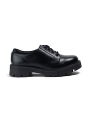 Kickers Black Womens Kori Leather Lace Shoes - Image 1 of 8