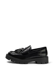 Kickers Black Youth Kori Tassle Leather Shoes - Image 3 of 7