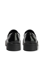 Kickers Black Youth Kori Tassle Leather Shoes - Image 6 of 7