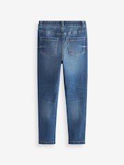 Mid Blue Long Length Stretch Jeggings (3-16yrs) - Image 2 of 3