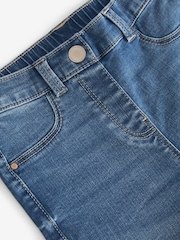 Mid Blue Long Length Stretch Jeggings (3-16yrs) - Image 3 of 3