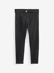 Black Long Length Stretch Jeggings (3-16yrs) - Image 5 of 7