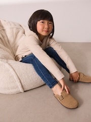 Dark Blue Long Length Stretch Jeggings (3-16yrs) - Image 2 of 7