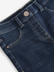 Dark Blue Long Length Stretch Jeggings (3-16yrs) - Image 7 of 7