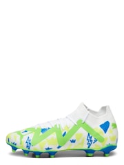 Puma White Future Match X Neymar Jr FG/AG Football Boots - Image 2 of 7
