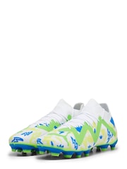 Puma White Future Match X Neymar Jr FG/AG Football Boots - Image 3 of 7